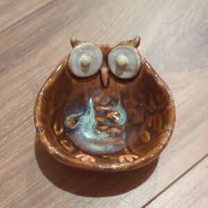 LAST CHANCE!!Ceramic Owl Dish